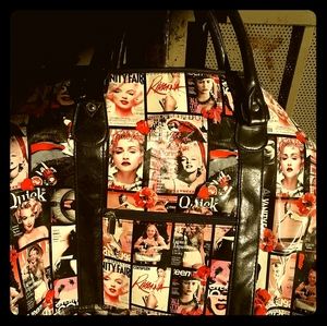 Marilyn monroe duffle bag.